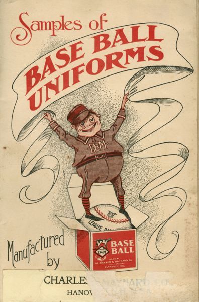 1890s Draper and Maynard Baseball Uniforms Samples Book